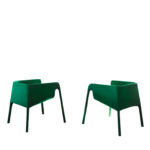 Lobby Green Velvet Chair by StokkeAustad by Casamania & Horm