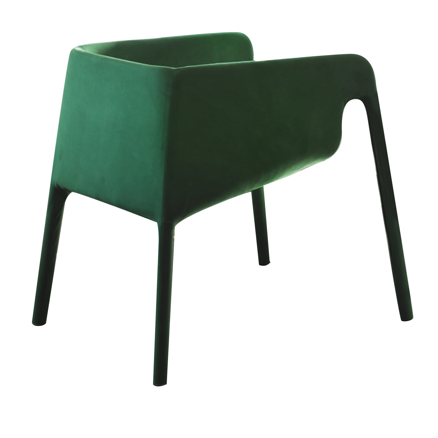 Lobby Green Velvet Chair by StokkeAustad by Casamania & Horm