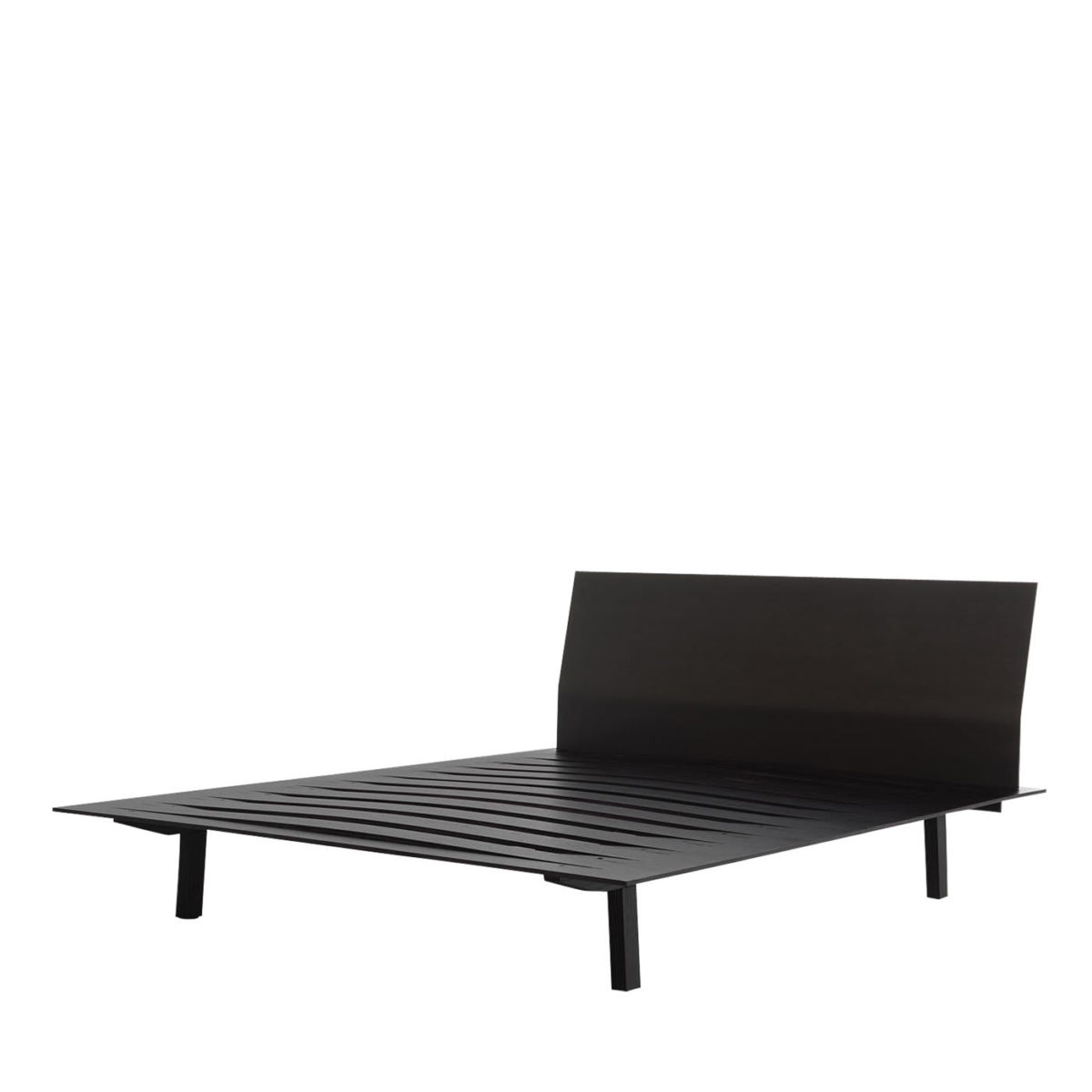 Sottiletto Black Bedframe by Casamania & Horm