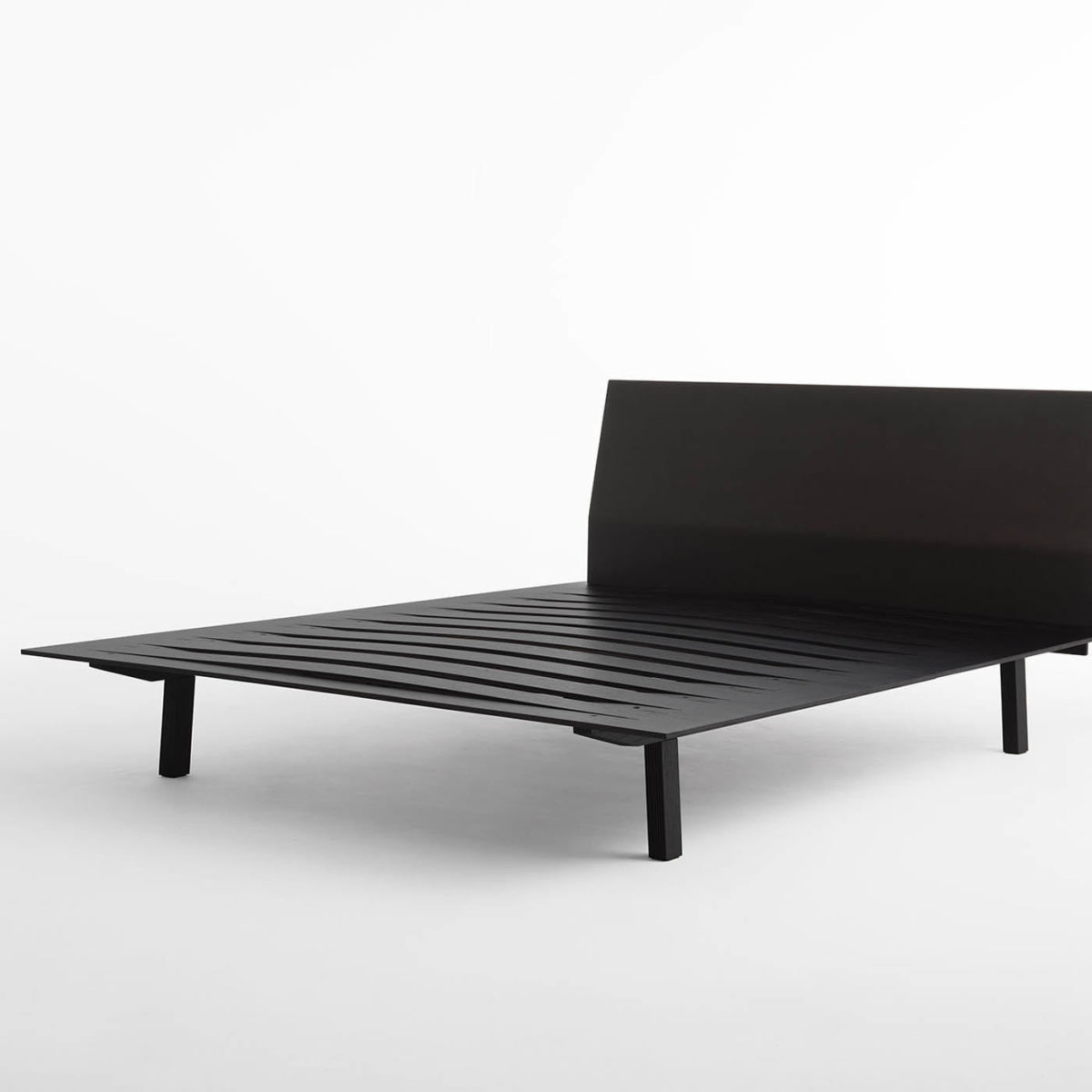 Sottiletto Black Bedframe by Casamania & Horm