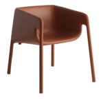 Lobby Brown Leather Chair by Casamania & Horm