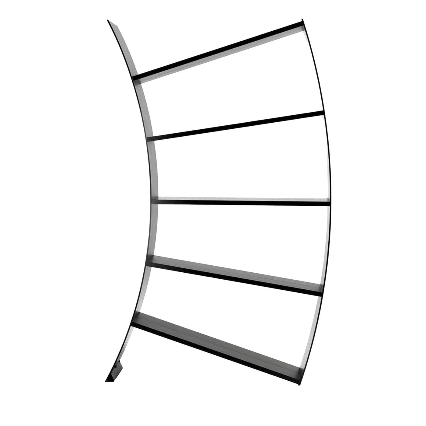 Virgo 5-Shelf Black Bookcase by Driade