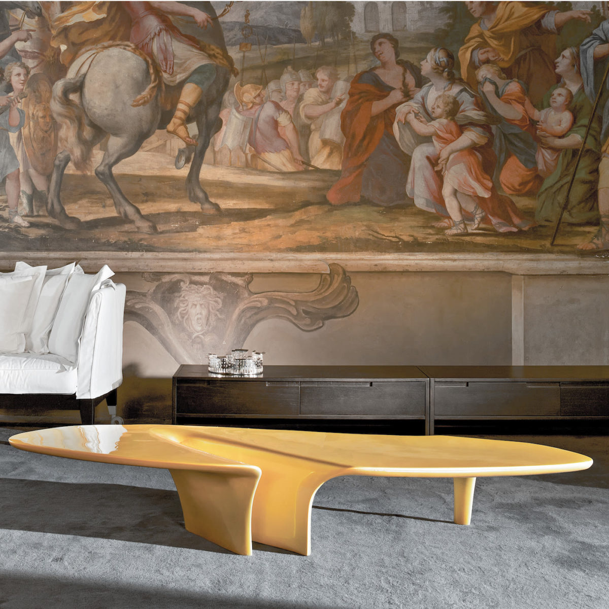 Waterfall Gold en Coffee Table by Driade