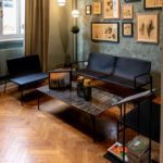 Tout Le Jour Black Sofa by Casamania & Horm