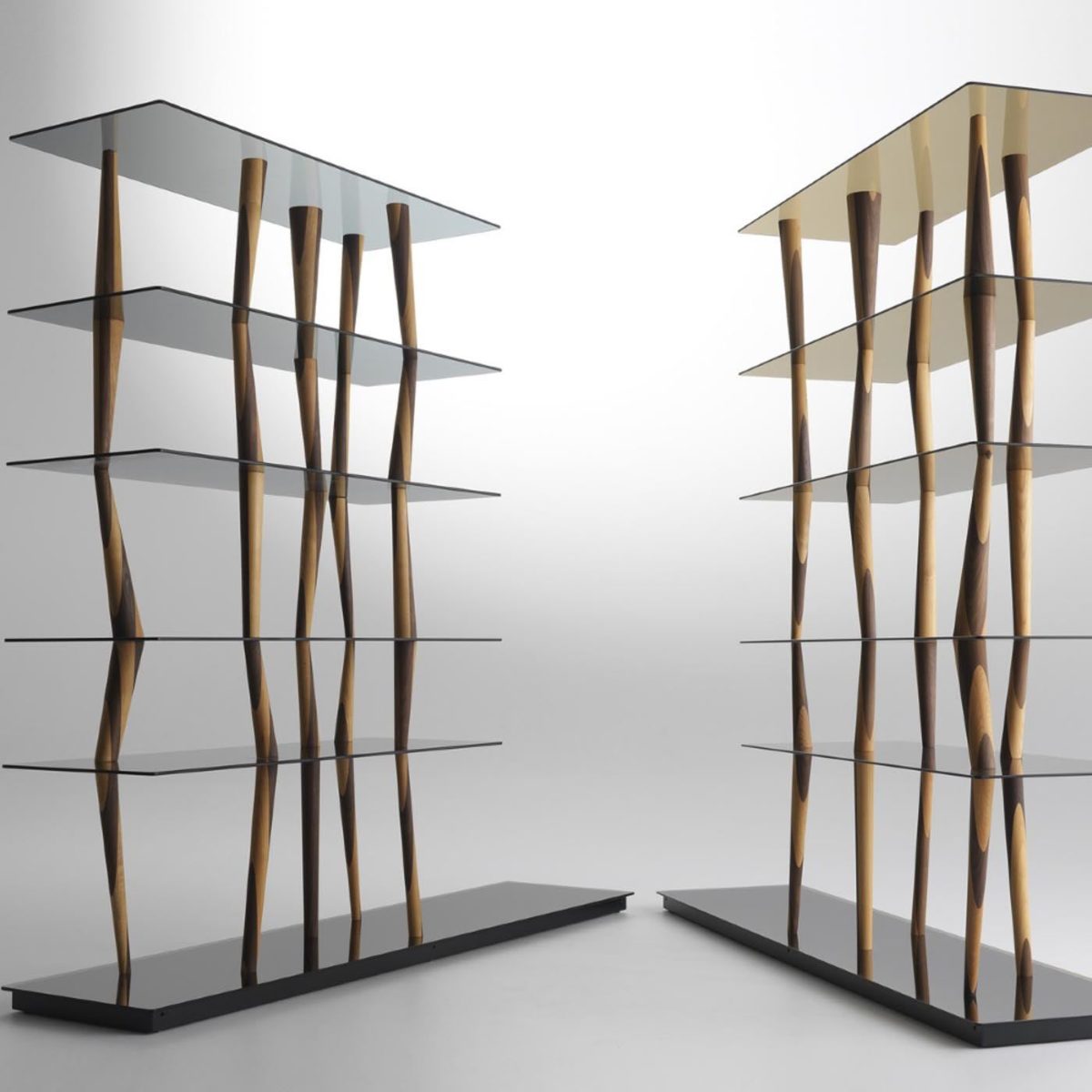 Sendai Glass Bookcase by Casamania & Horm