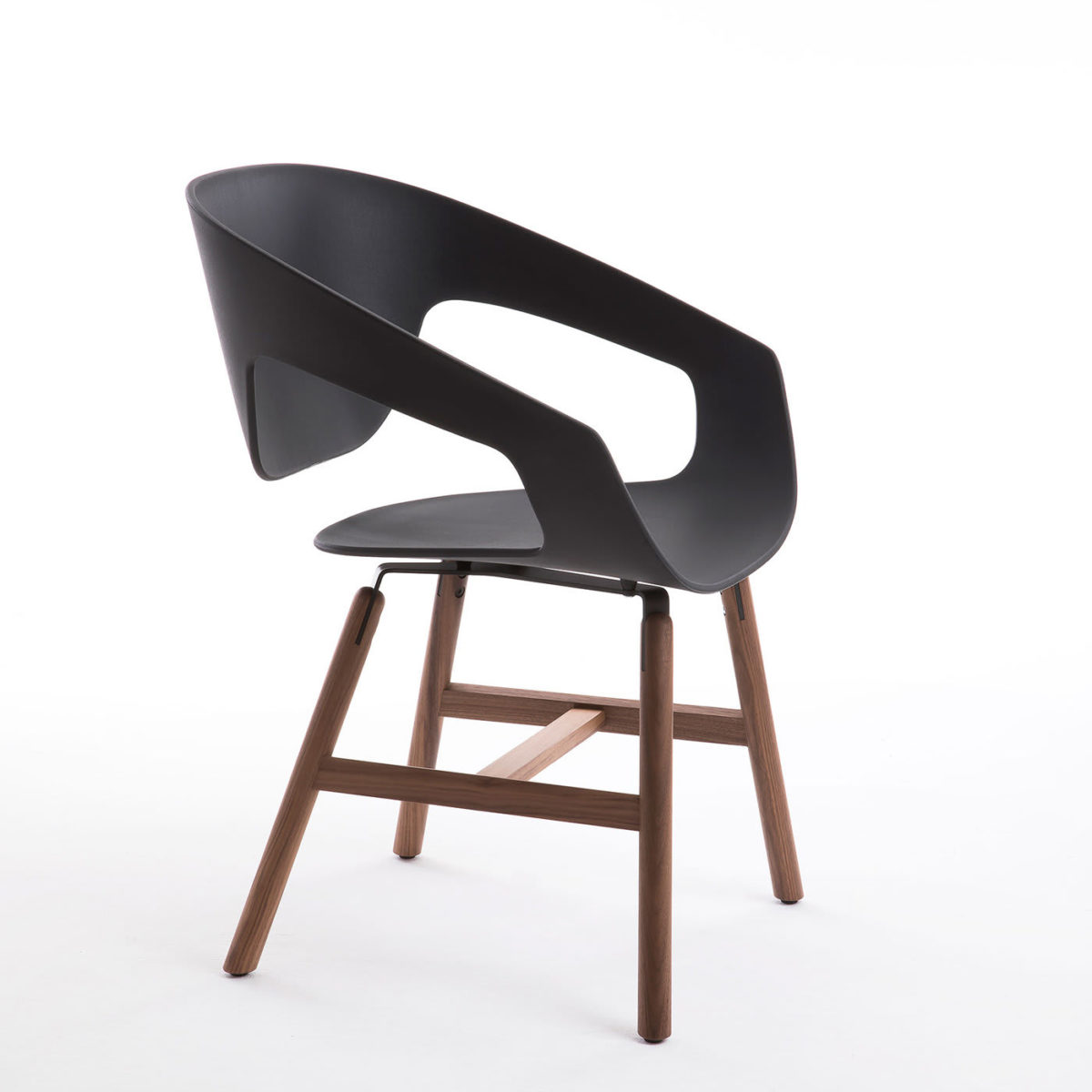 Vad Set of 2 Black Chairs by Casamania & Horm