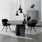 Deod Black Table by SOVET Italia