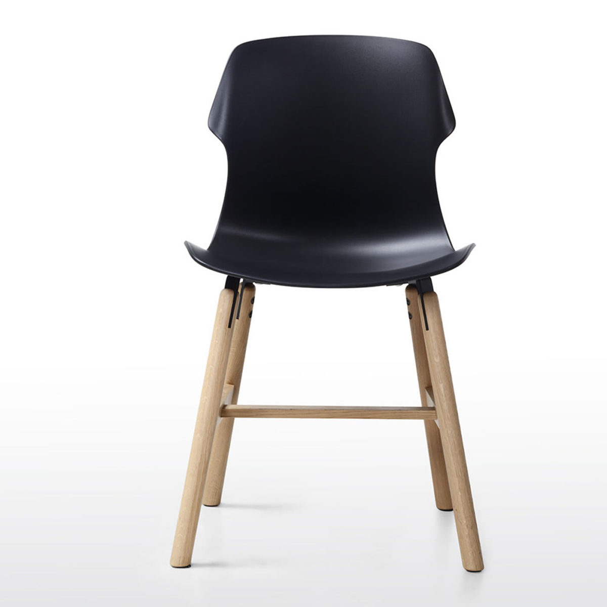 Stereo Set of 2 Black Chairs by Casamania & Horm