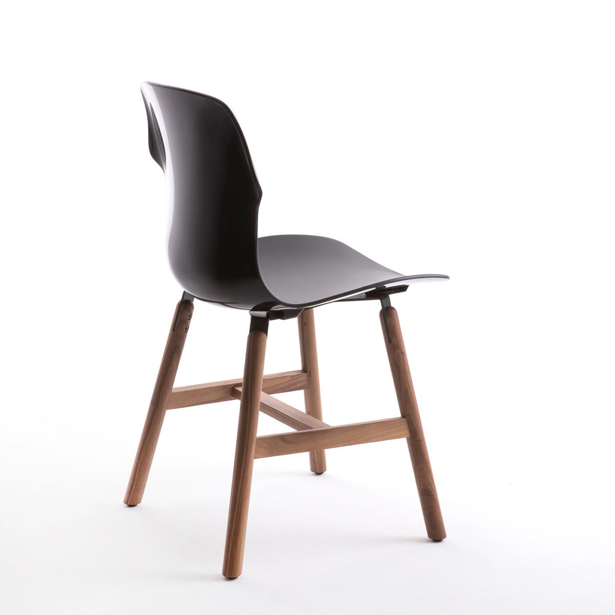 Stereo Set of 2 Black Chairs by Casamania & Horm