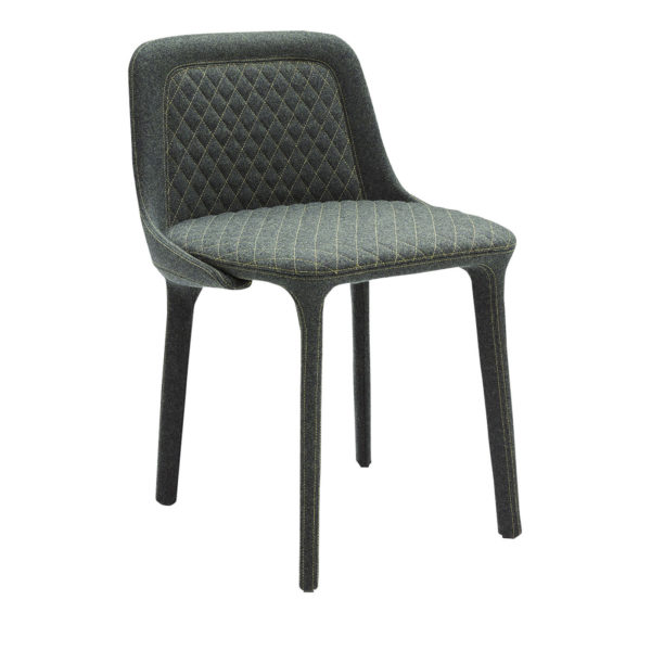 Lepel Green Quilted Chair by Casamania & Horm