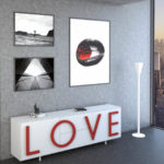 Love White & Red Sideboard by Driade