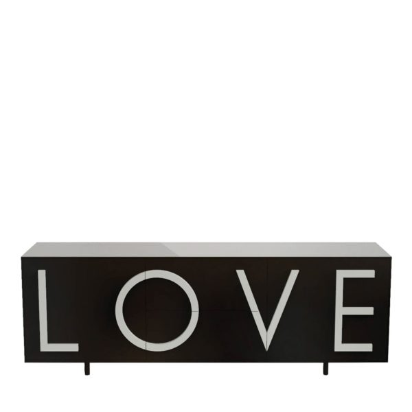 Love Large Black & Gray  Sideboard by Driade