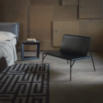 Tout Le Jour Black Lounge Chair by Casamania & Horm
