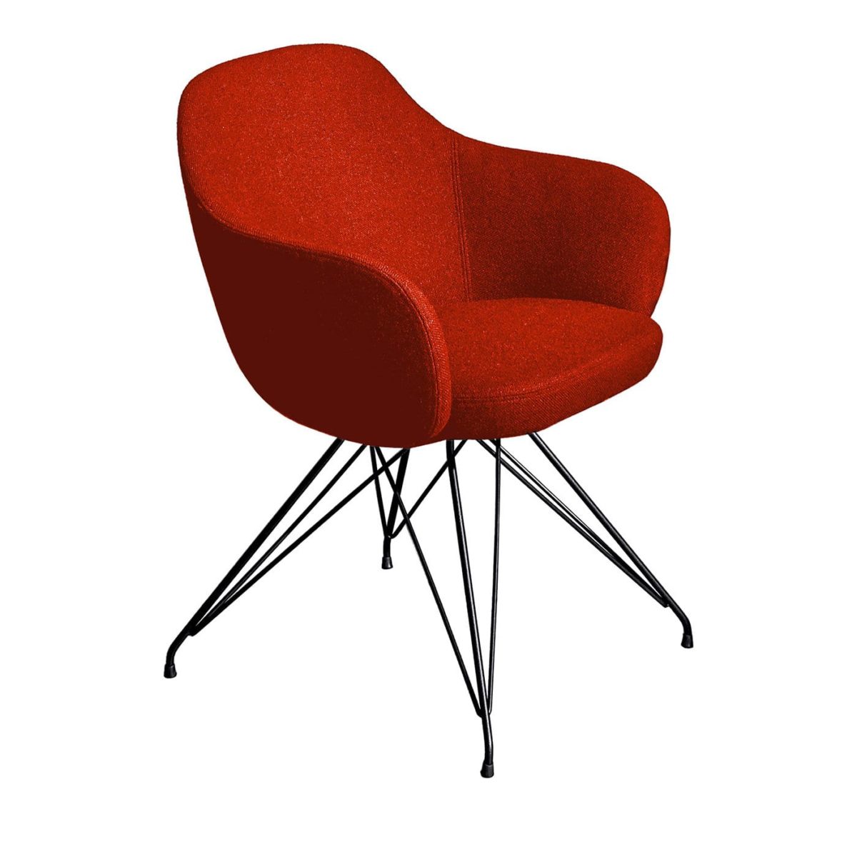 Cadira Wire Red Chair by SOVET Italia