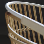 Raphia White Rattan Chair by Casamania & Horm