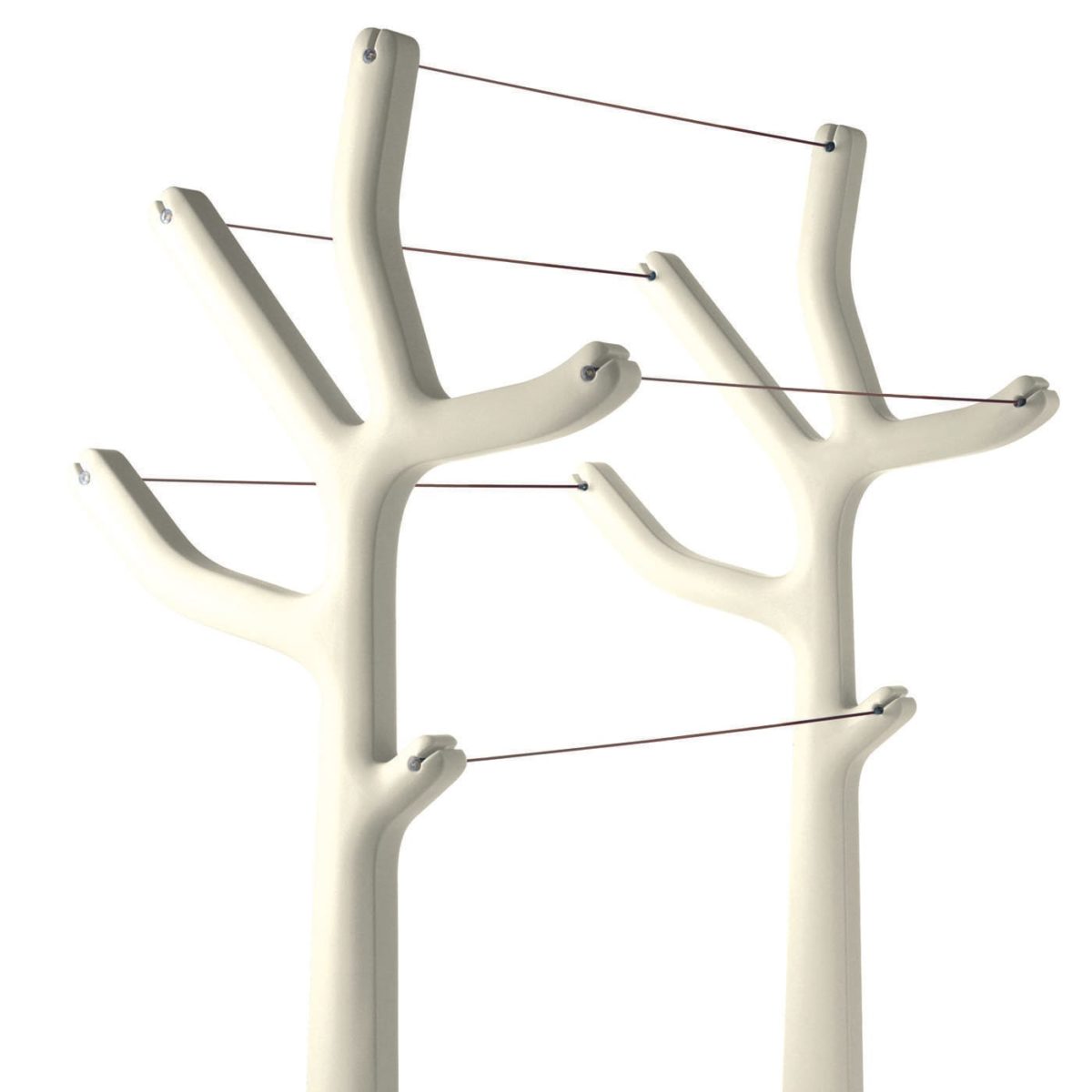 Alberto White Coat Stand by Fabrica by Casamania & Horm