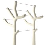 Alberto White Coat Stand by Fabrica by Casamania & Horm