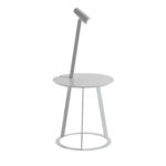 Albino Torcia White Side Table by Casamania & Horm