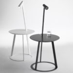 Albino Torcia White Side Table by Casamania & Horm