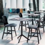 Stereo Set of 2 Black Chairs by Casamania & Horm