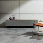 Magda Suspended Calacatta Sideboard by SOVET Italia