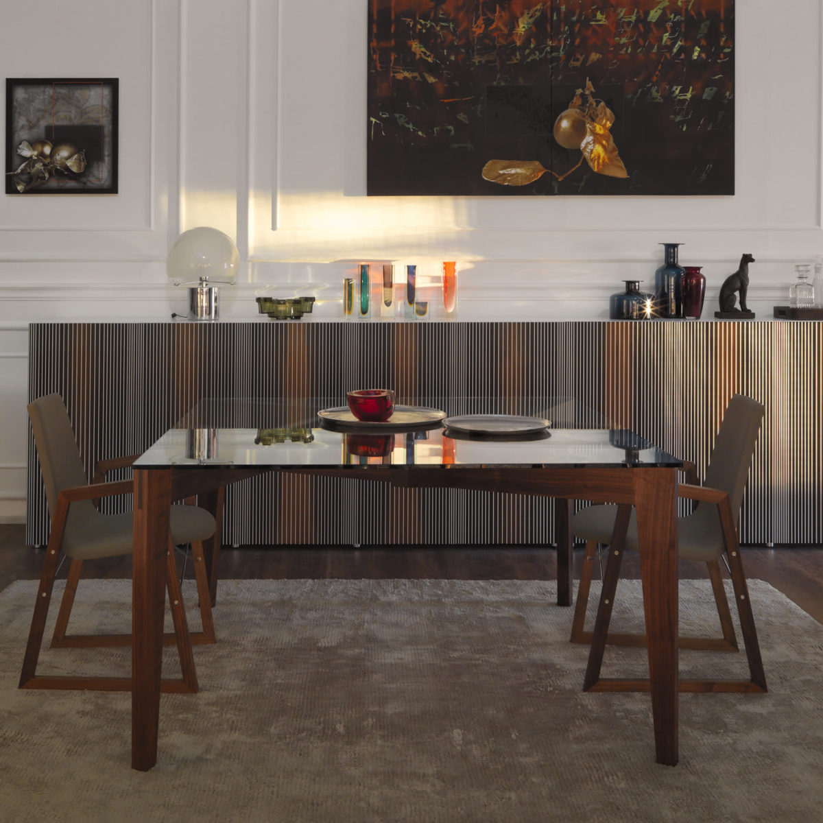 Autoreggente Square Dining Table by Casamania & Horm