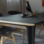 Bolero Black Table by Casamania & Horm