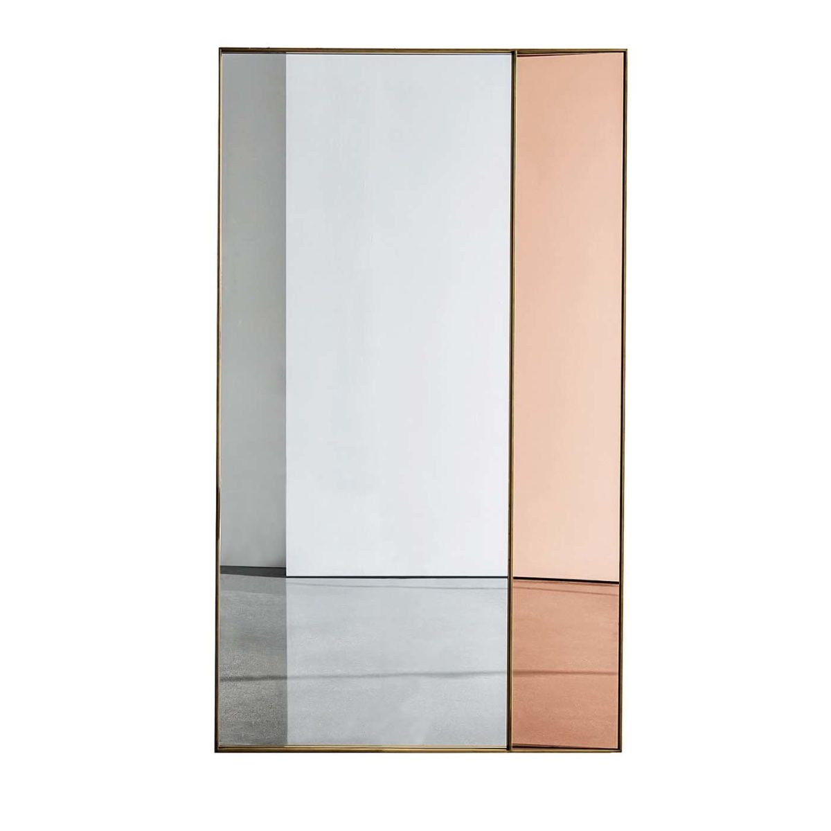 Campos Mirror in Extralight and Rose by SOVET Italia