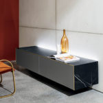 Magda Suspended Marquinia Sideboard by SOVET Italia