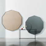 Visual Decagonal Smoky Mirror by SOVET Italia