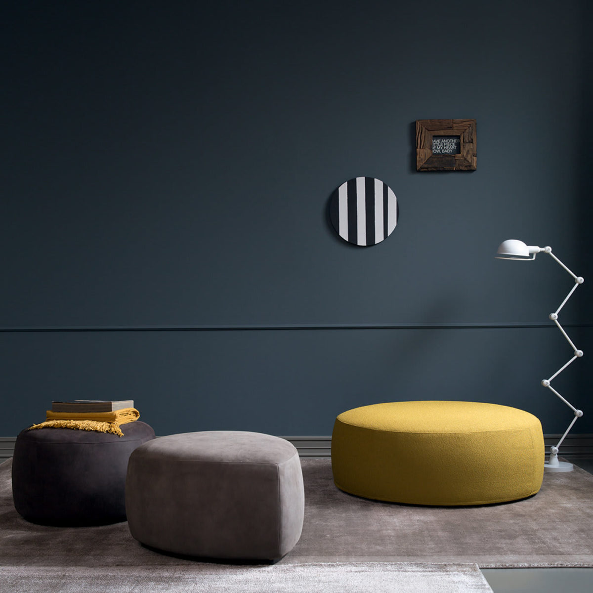 Sumo Yellow Ottoman by Bodema