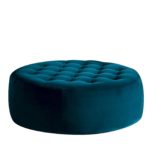 Button Blue Ottoman by Bodema