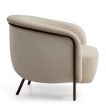 Ring White Armchair by Bodema