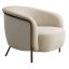 Ring White Armchair by Bodema