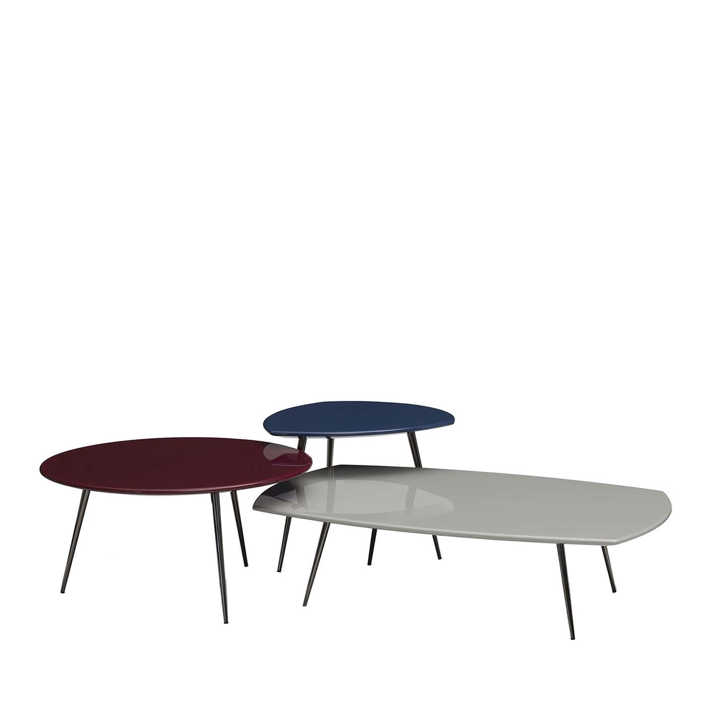 Set of 3 Cinquanta II Nesting Tables by Bodema