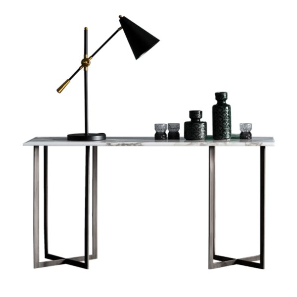 Blunt Tall Rectangular Console by Bodema