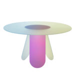 Shimmer High Table by Glas Italia