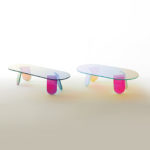 Shimmer Large Low Table by Glas Italia