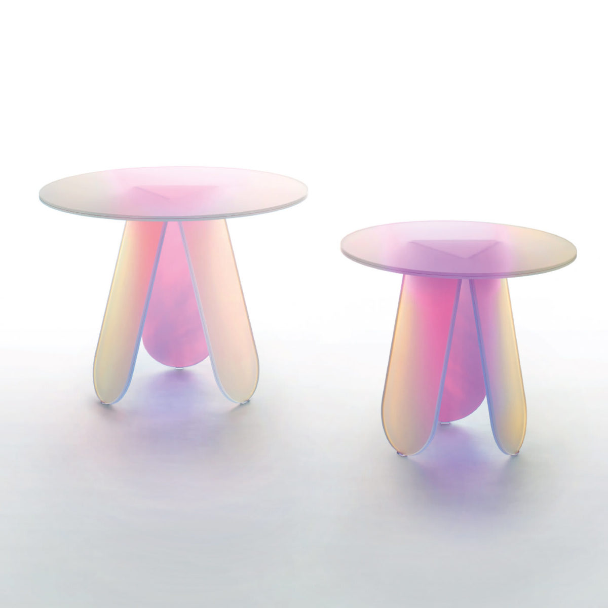 Shimmer Small Low Table by Glas Italia