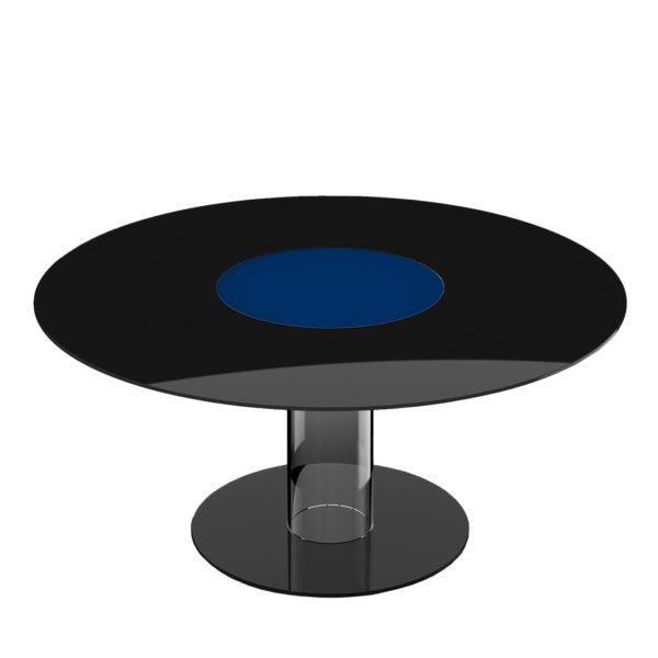 LAZY HUB dining table #4 by Glas Italia