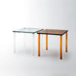 Nesting Amber Tall Side Table by Glas Italia