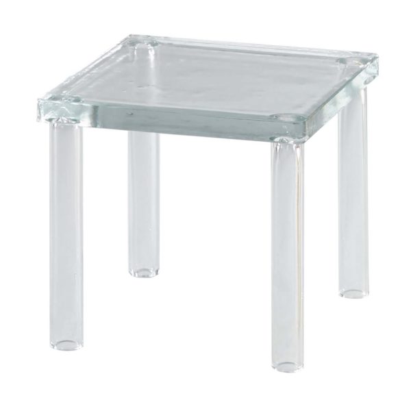 Nesting Clear Low Side Table by Glas Italia