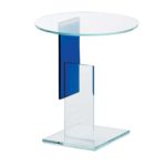 Don Gerrit Blue Side Table by Glas Italia