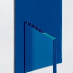 Don Gerrit Blue Side Table by Glas Italia