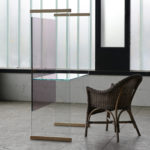 Diapositive Lilac Desk by Glas Italia