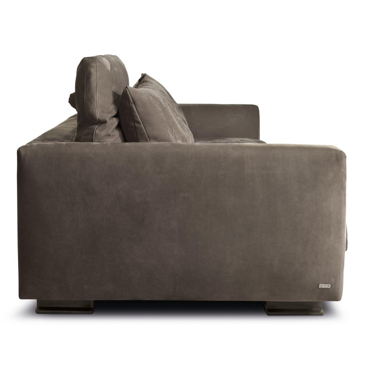 Flap Mink Leather Sofa by CTS Salotti