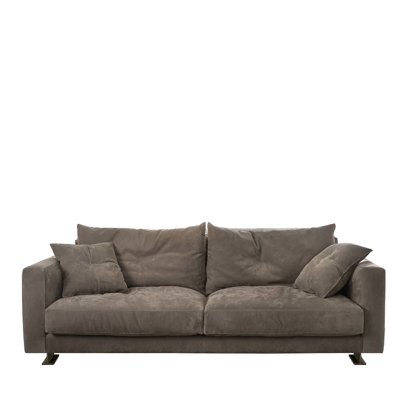 Flap Mink Leather Sofa by CTS Salotti