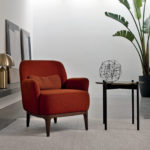 Margot Red Armchair by CTS Salotti