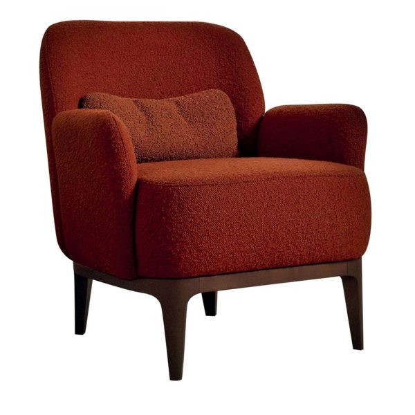 Margot Red Armchair by CTS Salotti