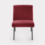 Burgundy Lounge Chair by Loopo